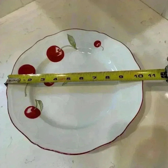 Richard Ginori Antico Cherry 10.5in Plate Dish Pre-Owned - Picture 12 of 14